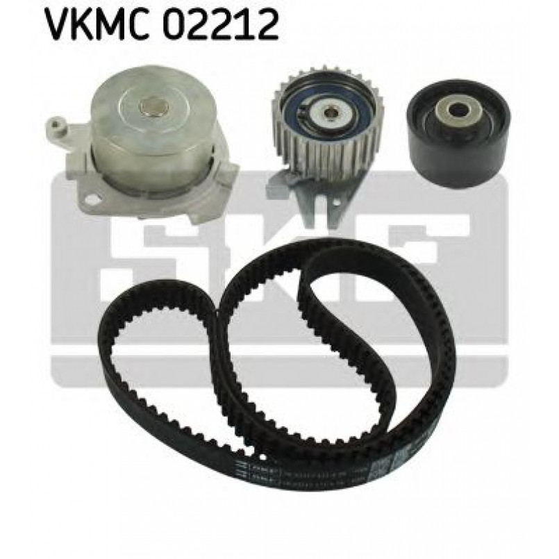 VKMC 02212 SKF - Насос охолоджуючої рідини + комплект зубчатого ремня
